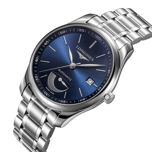 Longines horloge The Longines Master Collection 40mm blauw automatisch staal L2.908.4.92.6
