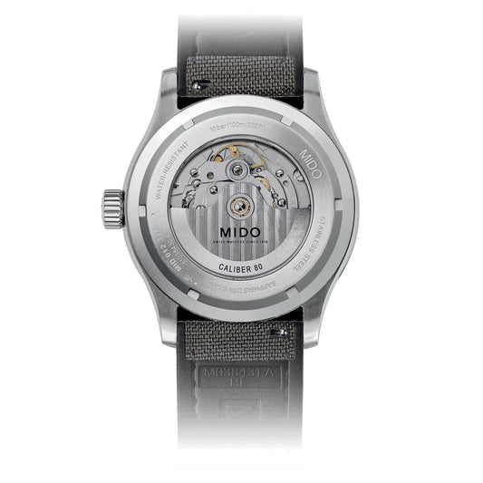 Mido Multifort M 42mm Grijs Automatisch Stalen Horloge M038.430.17.081.00
