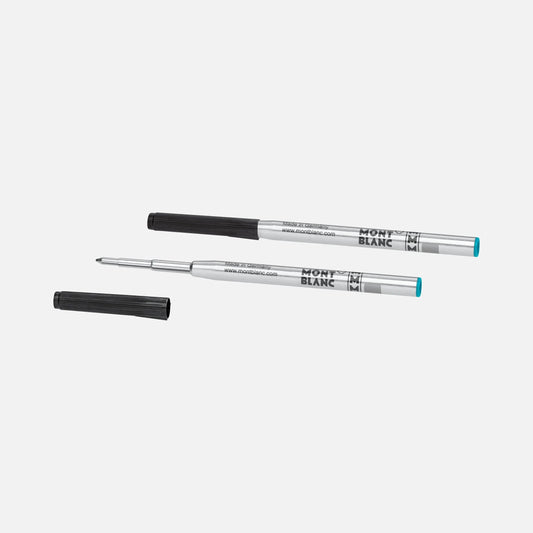 Montblanc 2 navullingen voor balpen (M) Barbados Blue (Caribisch blauw) 128219