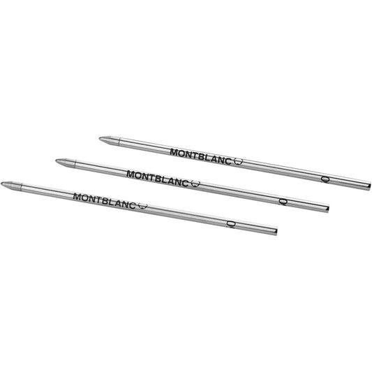 Montblanc 3 kleine vullingen voor Mystery Black balpen 128222