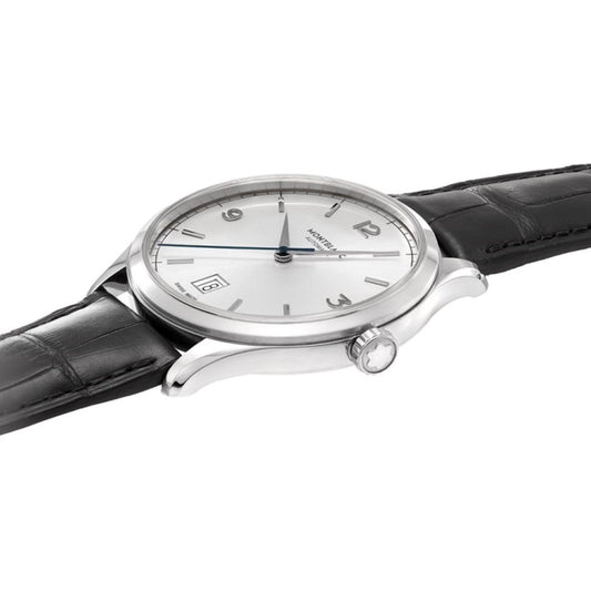 Montblanc horloge Heritage Chronometrie 40mm zilver automatisch staal 112533