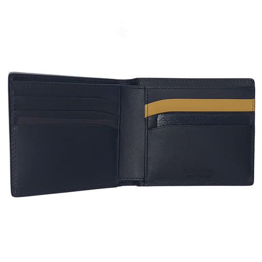 Montblanc Meisterstück Softgrain Portemonnee 6cc Zwart/Geel 127325
