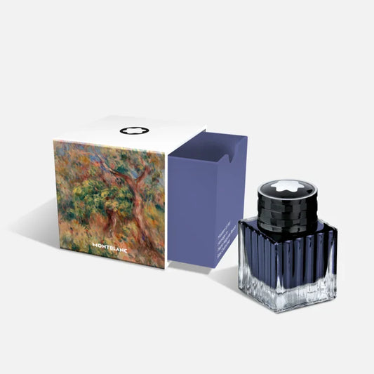 Montblanc inktfles 50ml Masters of Art Homage to Pierre-Auguste Renoir Bleu Outremer ultramarijnblauw 134411