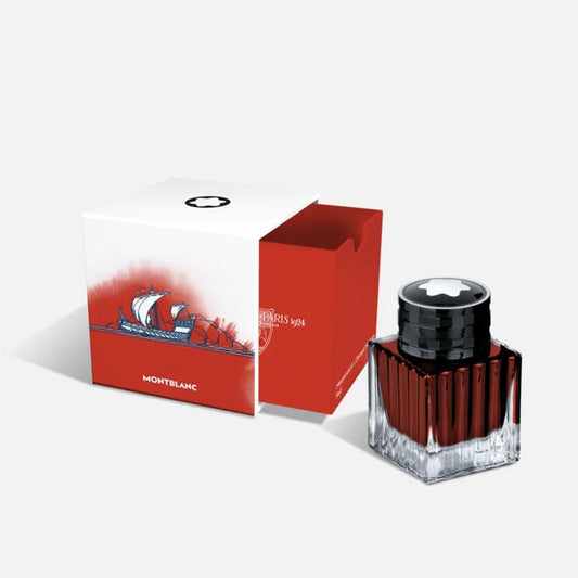 Montblanc inktfles 50ml Meisterstück x Olympic Heritage Parijs 1924 rosso 132952