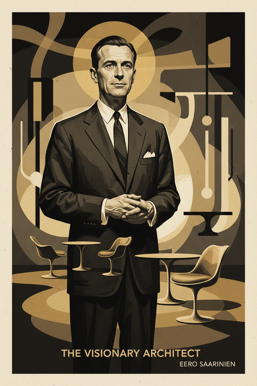 Eero Saarinen — L’architetto che ha scolpito il futuro