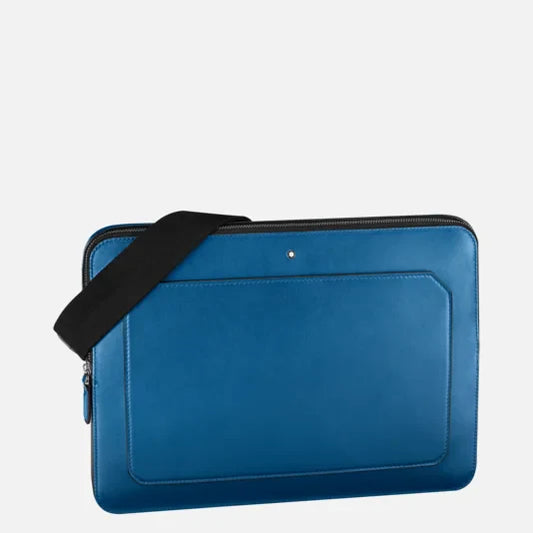 Montblanc laptoptas Meisterstück Urban kobaltblauw 124080