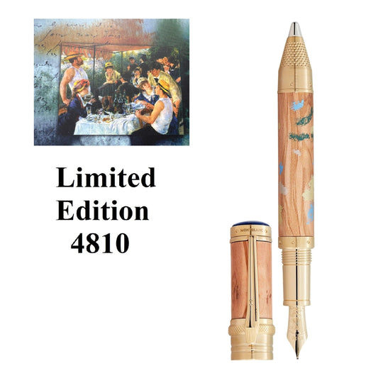 Montblanc Masters of Art Homage to Pierre-Auguste Renoir Limited Edition vulpen 4810 penpunt M 131981