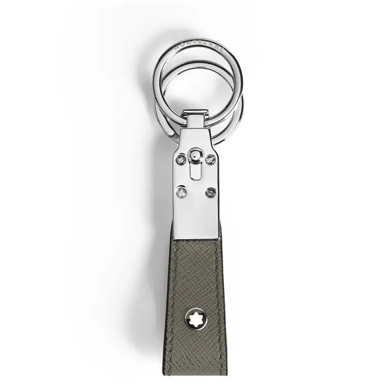 Montblanc sleutelhanger met lus Sartorial middengrijs 199387