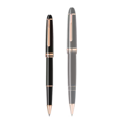Montblanc rollerball Meisterstuck Classique Rood Goud 132487