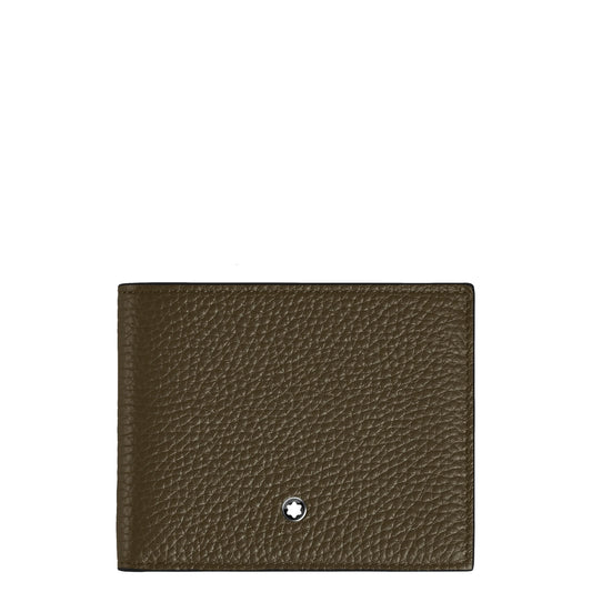 Montblanc portemonnee 6cc kaki 220197