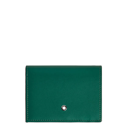 Montblanc portemonnee continental nano malachiet groen 220227