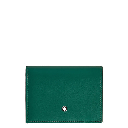 Montblanc portemonnee continental nano malachiet groen 220227
