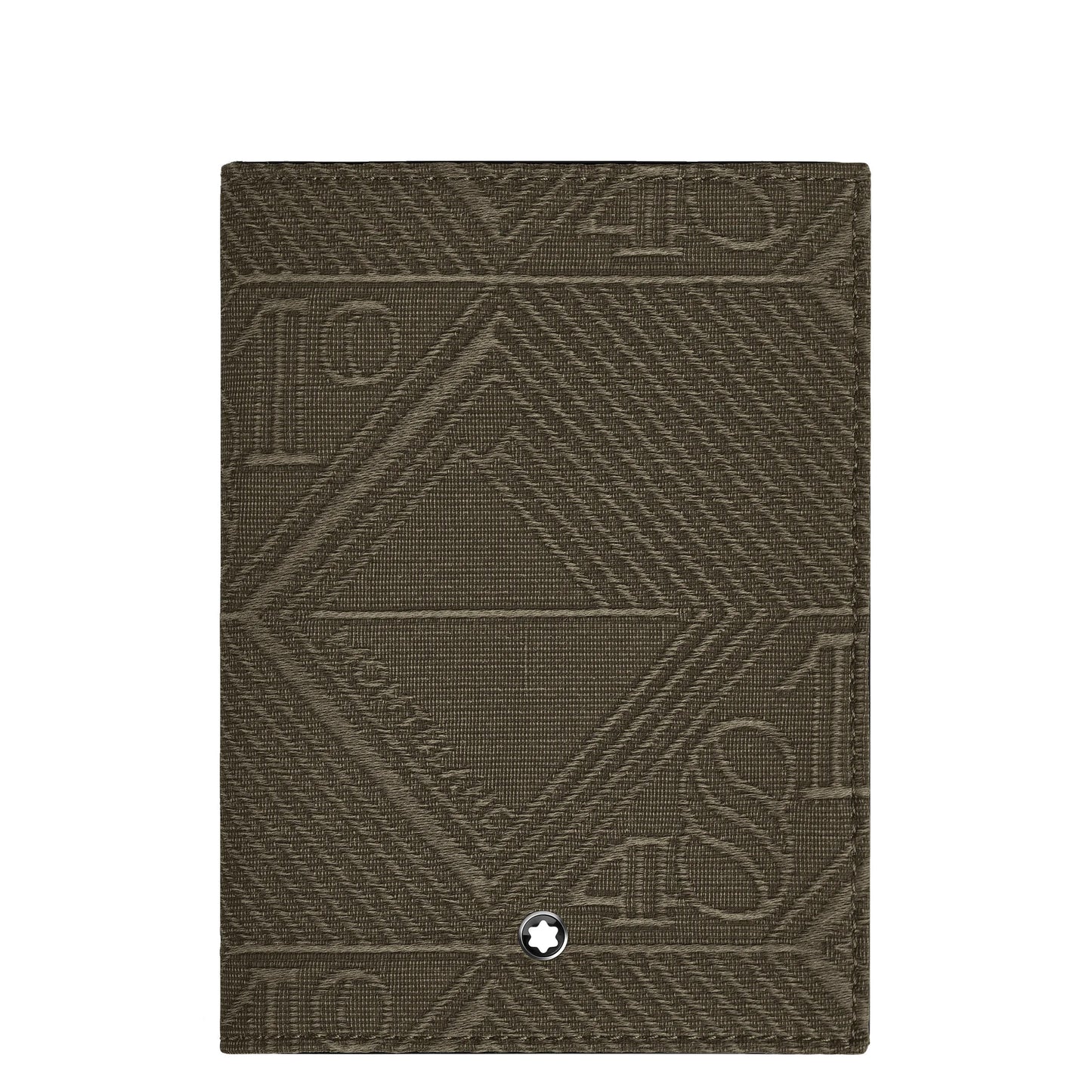 Montblanc paspoorthouder 4810 kaki groen 220265