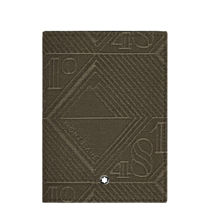 Montblanc paspoorthouder 4810 kaki groen 220265