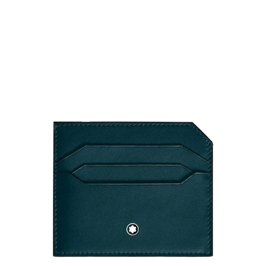 Montblanc kaarthouder met 6 vakken, zacht legioenblauw, 198755