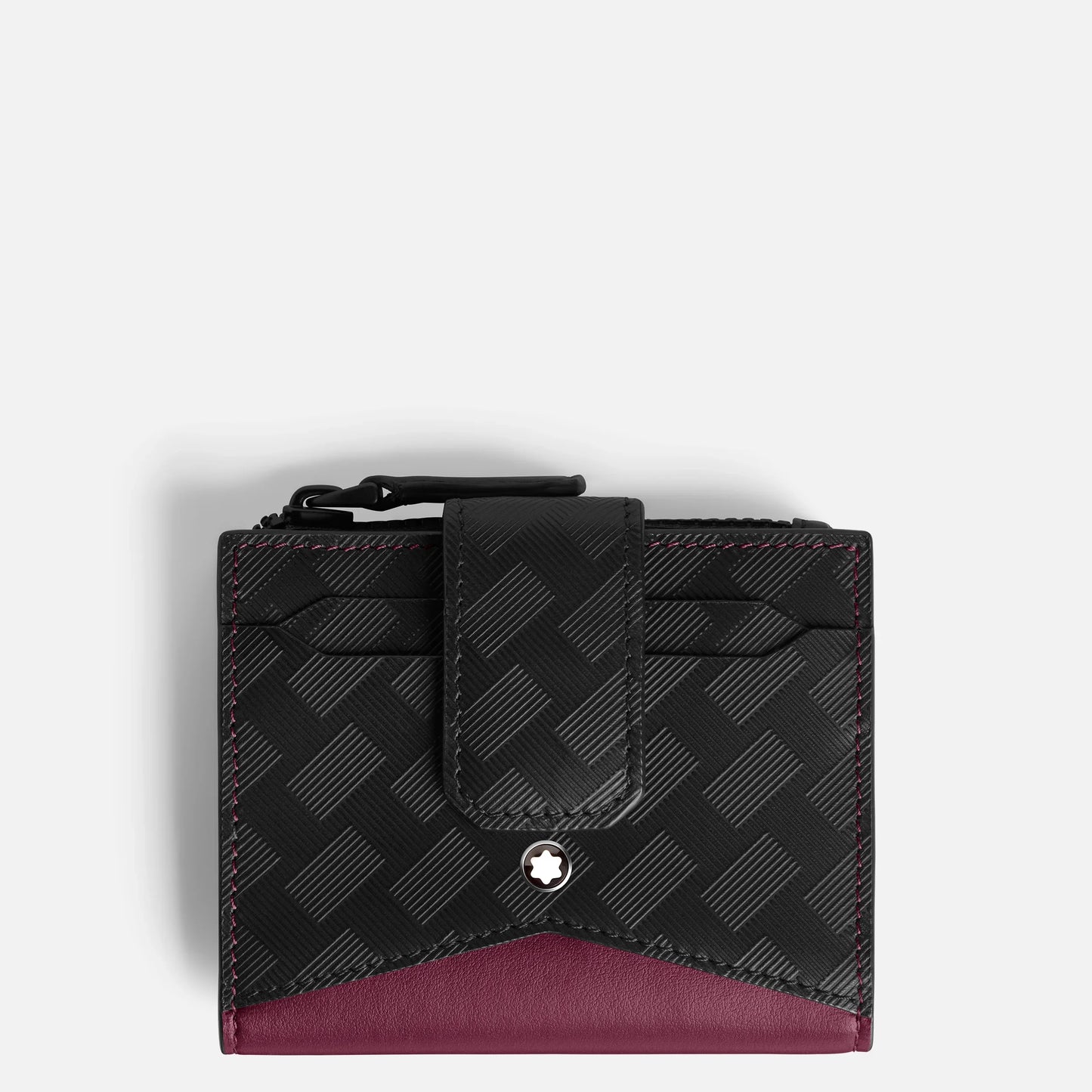 Montblanc portemonnee 6 vakken mini Extreme 3.0 zwart/cassis 199416