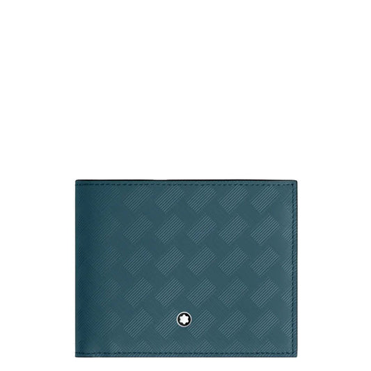 Montblanc portemonnee 6 vakken Extreme 3.0 blauw avio 198868