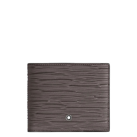 Montblanc portemonnee 4810 8 vakken warm grijs 198807