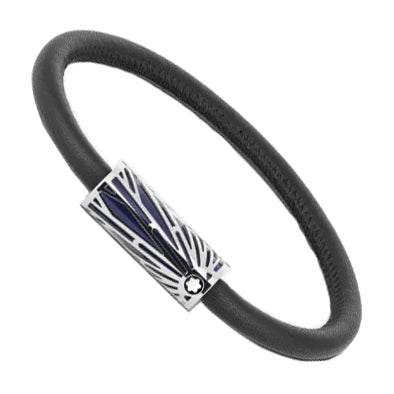 Montblanc armband Meisterstück The Origin Collection Blauw maat M 13296863