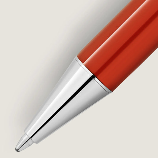Montblanc balpen Heritage Rouge et Noir “Baby” Speciale Editie Koraalkleur 127858