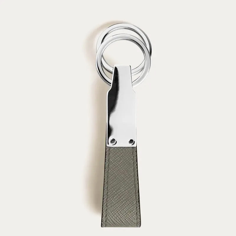 Montblanc sleutelhanger met lus Sartorial middengrijs 199387