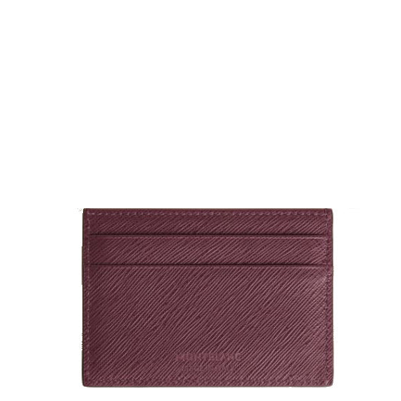 Montblanc Sartorial kaarthouder met 5 vakken, multi-lime/cassis 199388
