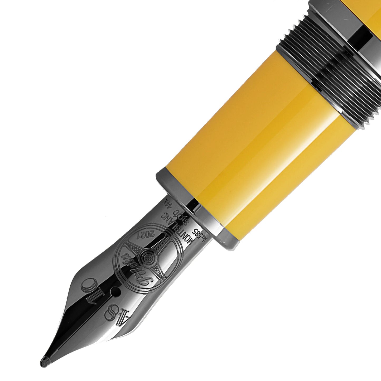 Montblanc Great Characters Enzo Ferrari Special Edition vulpen Modena Geel 130661