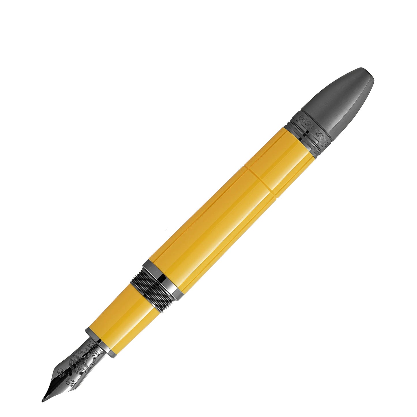 Montblanc Great Characters Enzo Ferrari Special Edition vulpen Modena Geel 130661