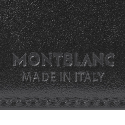Montblanc portafoglio Meisterstück 6 scomparti nero 198308