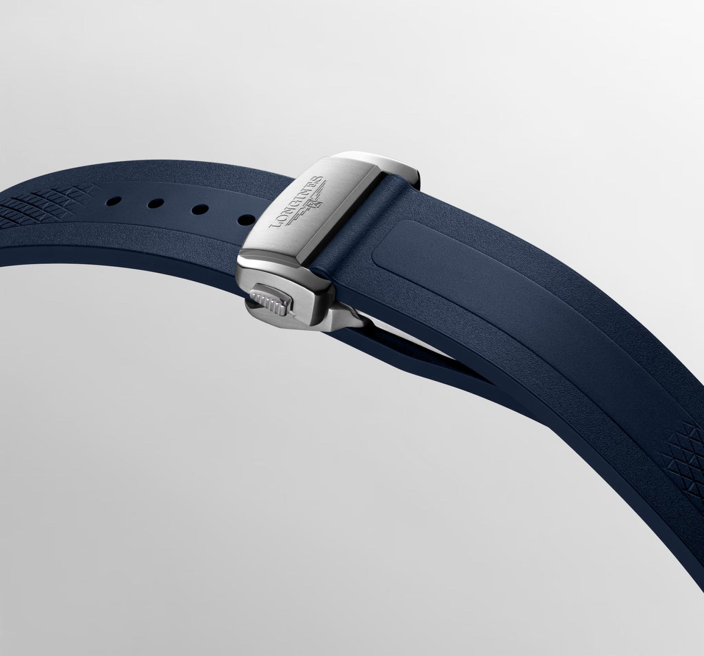 Longines horloge Conquest 41mm blauw automatisch staal L3.830.4.92.9