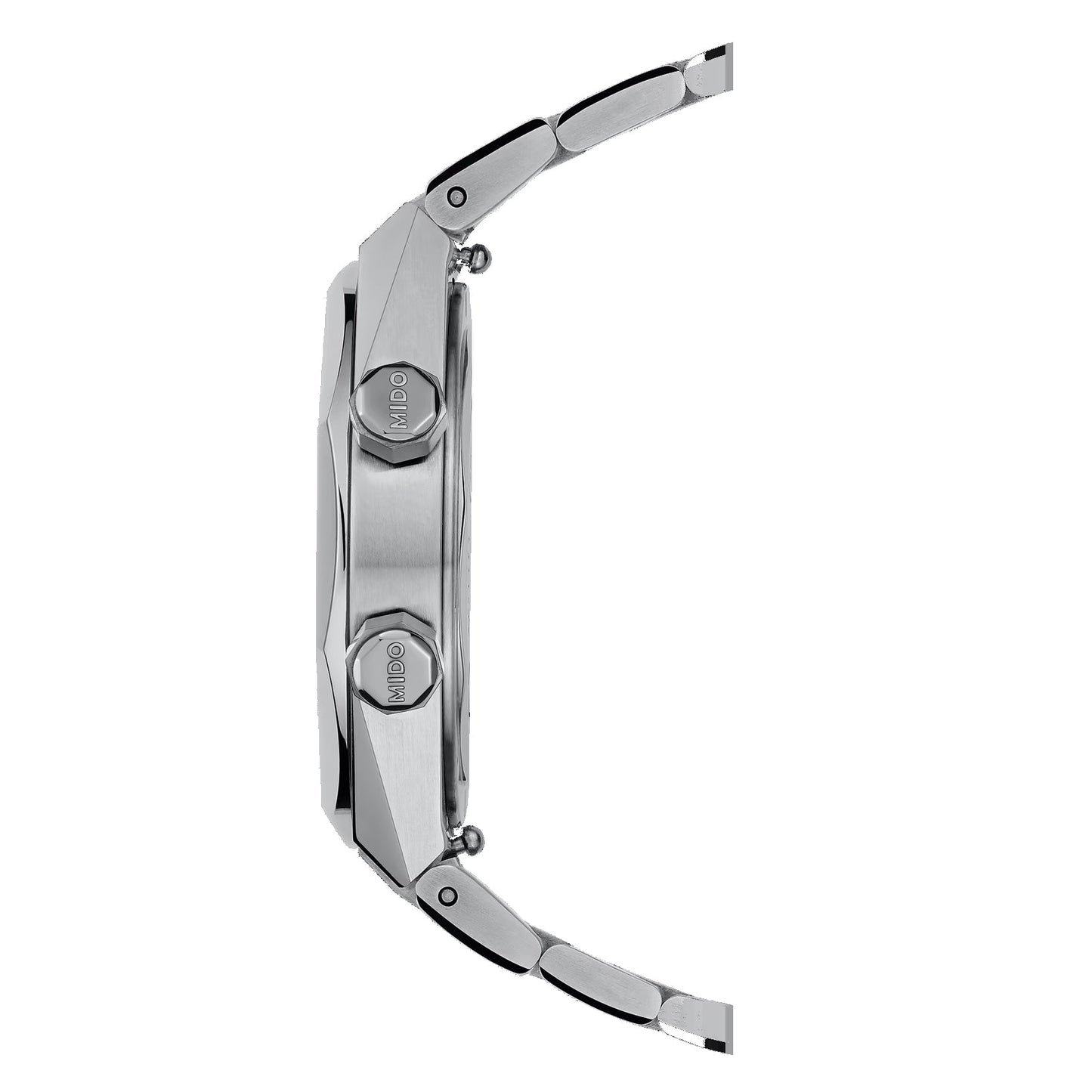 Mido horloge Multifort 8 Two Crowns 38,4 x 40mm grijs automatisch staal M047.507.11.081.00