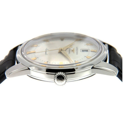 Longines horloge Conquest Heritage 40mm zilver automatisch staal L1.645.4.75.4