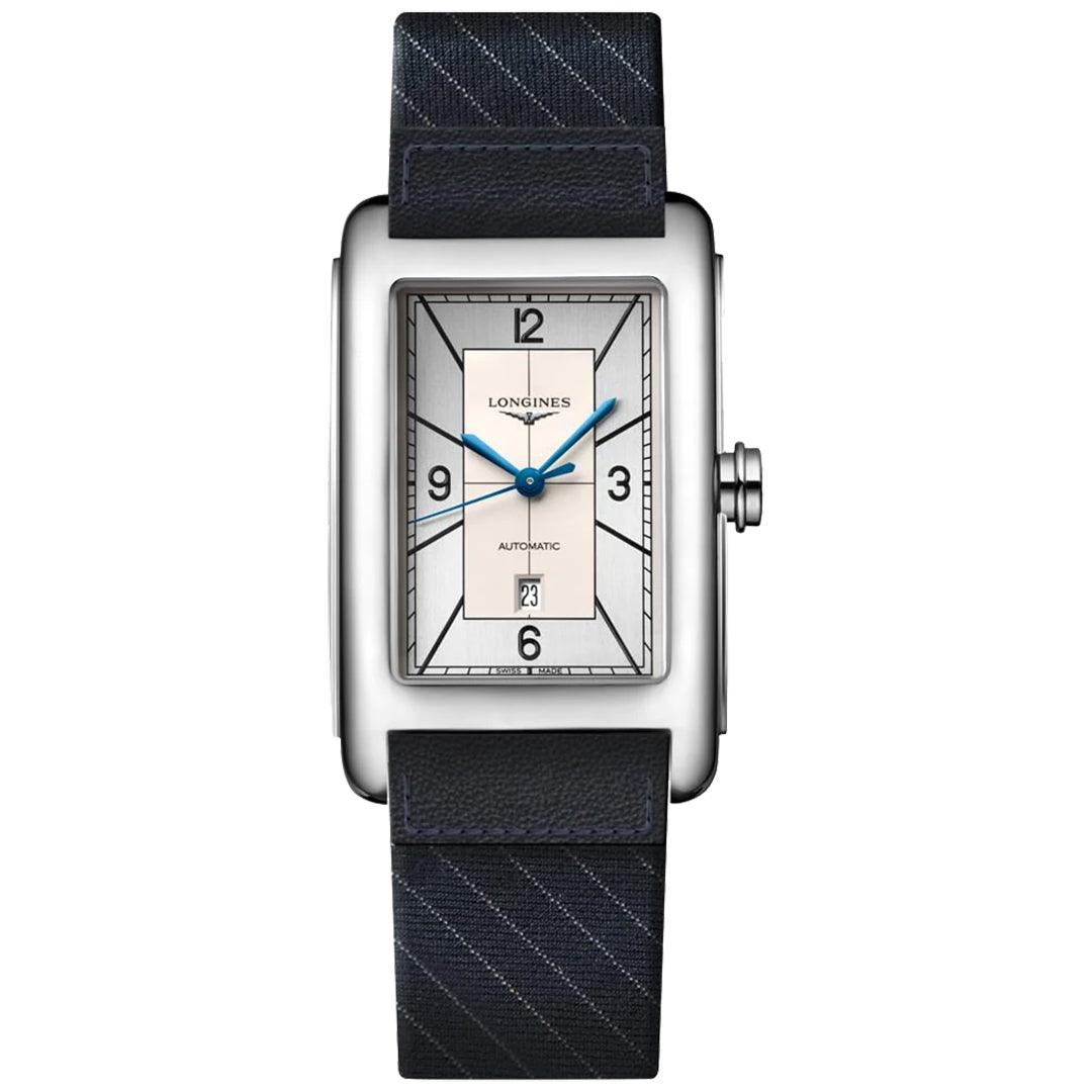 Longines horloge Dolcevita 27x43mm zilver automatisch staal L5.757.4.73.8
