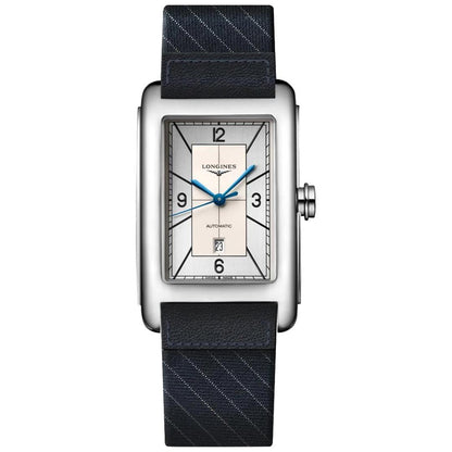 Longines horloge Dolcevita 27x43mm zilver automatisch staal L5.757.4.73.8