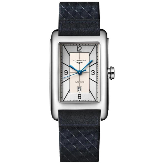 Longines horloge Dolcevita 27x43mm zilver automatisch staal L5.757.4.73.8