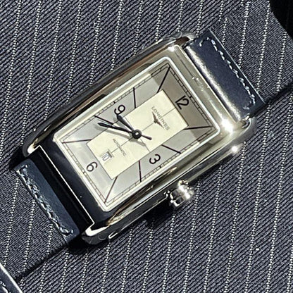Longines horloge Dolcevita 27x43mm zilver automatisch staal L5.757.4.73.8