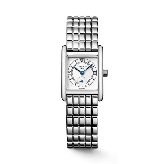 Longines horloge Mini Dolcevita 21,5x29mm zilver quartz staal L5.200.4.75.6