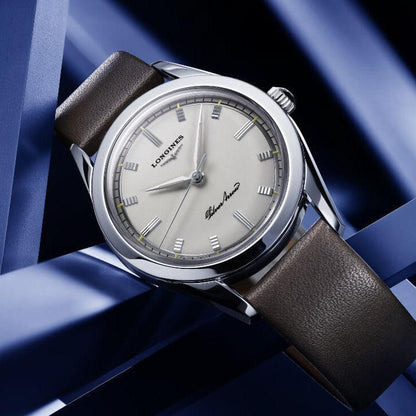 Longines horloge Silver Arrow 38,5mm zilver automatisch staal L2.834.4.72.2