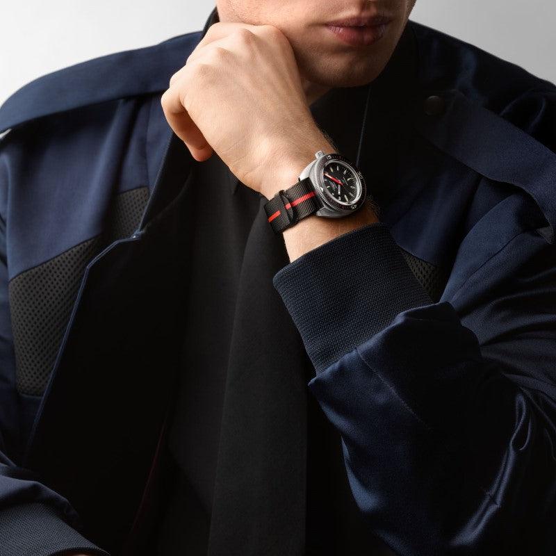 Longines horloge Ultra-Chron Box Edition 43mm zwart automatisch staal L2.836.4.52.8