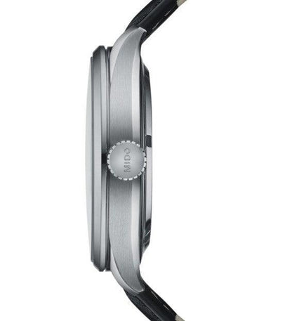 Mido horloge Multifort Chronometer 1 COSC 42mm wit automatisch staal M038.431.16.031.00