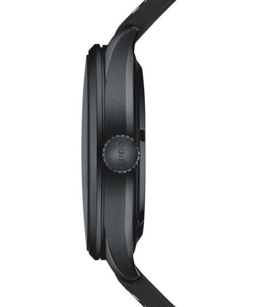 Mido horloge Multifort Chronometer 1 COSC 42mm zwart automatisch staal PVD afwerking zwart M038.431.37.051.00