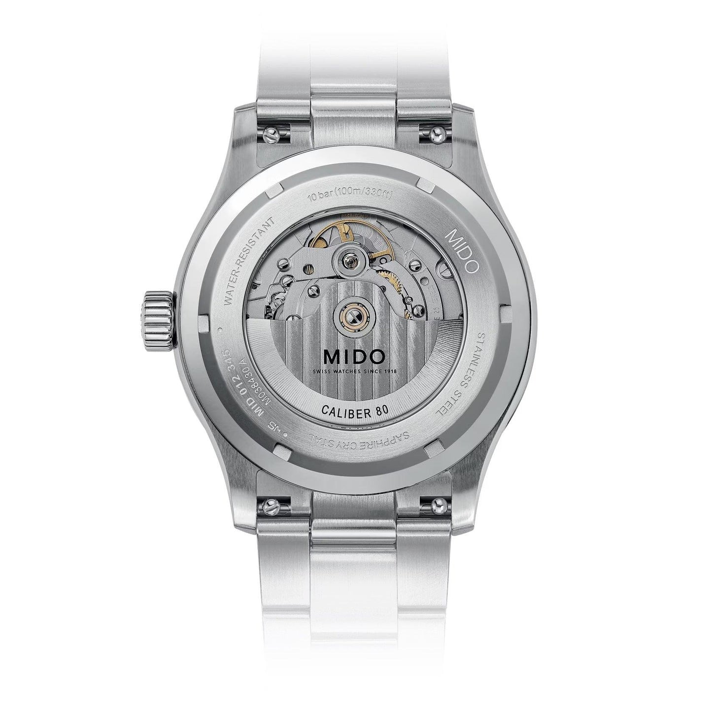 Mido Multifort M Freeze 42mm Turquoise Automatisch Stalen Horloge M038.430.11.041.00