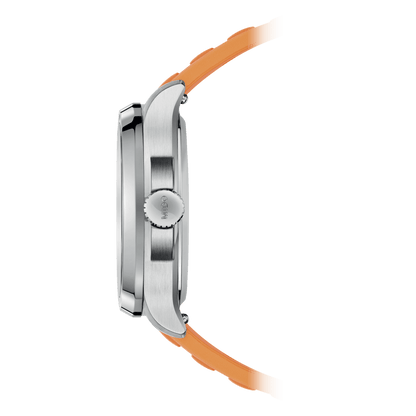 Mido horloge Multifort TV Big Date 40mm grijs staal automatisch M049.526.17.081.00