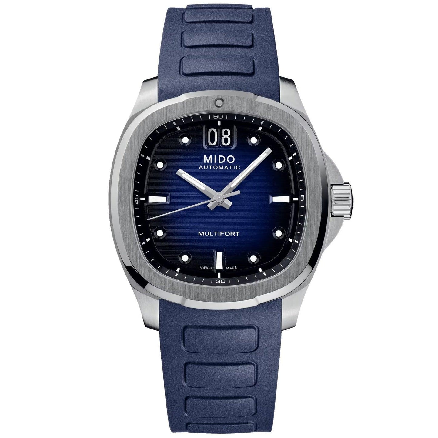Mido Multifort TV Big Date 40x39.2mm Blauw Automatisch Stalen Horloge M049.526.17.041.00