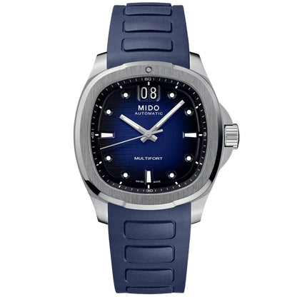 Mido Multifort TV Big Date 40x39.2mm Blauw Automatisch Stalen Horloge M049.526.17.041.00