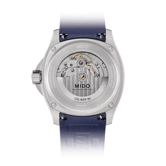 Mido Multifort TV Big Date 40x39.2mm Blauw Automatisch Stalen Horloge M049.526.17.041.00