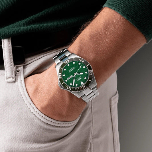 Mido horloge Ocean Star 200C 42,5mm groen automatisch staal M042.430.11.091.00