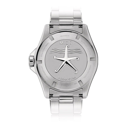 Mido horloge Ocean Star 600 Chronometer COSC 43,5mm blauw automatisch staal M026.608.11.041.01