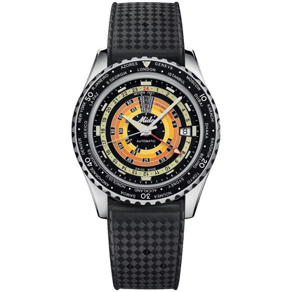 Mido horloge Ocean Star Decompression Worldtimer Special Edition 40mm zwart automatisch staal M026.829.17.051.00