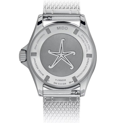Mido horloge Ocean Star Tribute Special Edition 40mm blauw automatisch staal M026.807.11.041.01